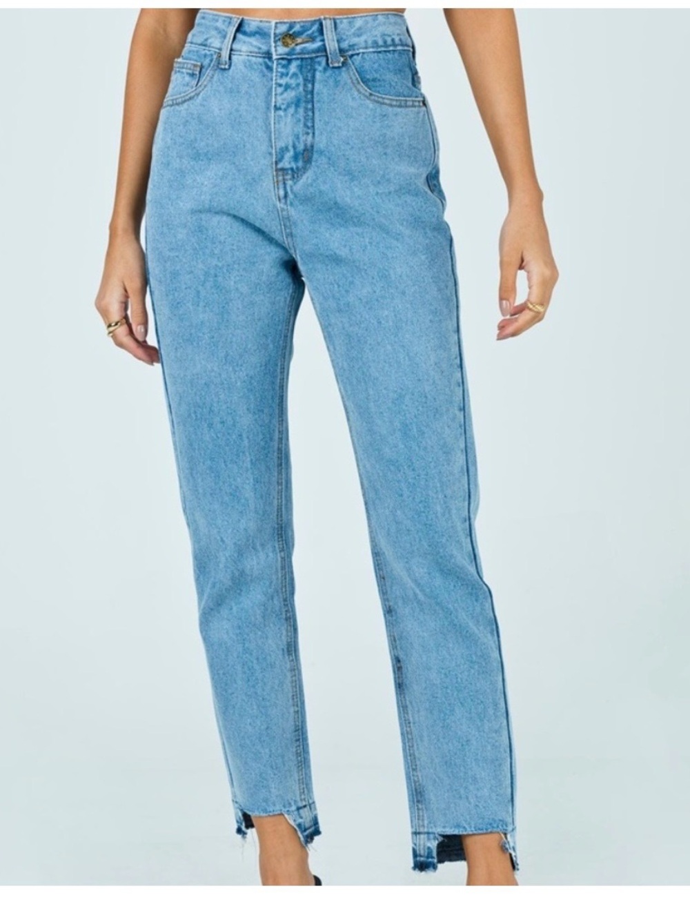 Lioness High Rise Women’s Jeans - Light Blue Wash